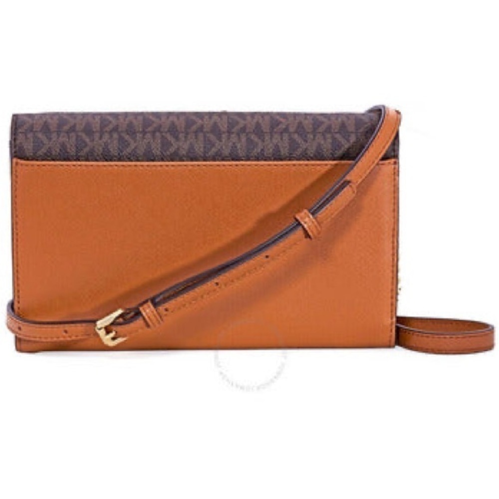 Michael Kors Sloan Medium Leather Chain Wallet - Picture 2 of 12